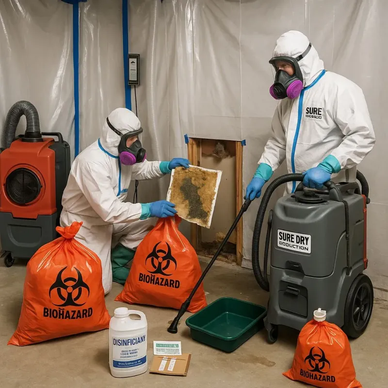 Contaminated Water Handling Protocols process in Valley Falls, SC